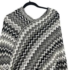 JUST BE Woman’s Fringed Knit Poncho. OS (XS-L)  Western Cottage Whimseygoth